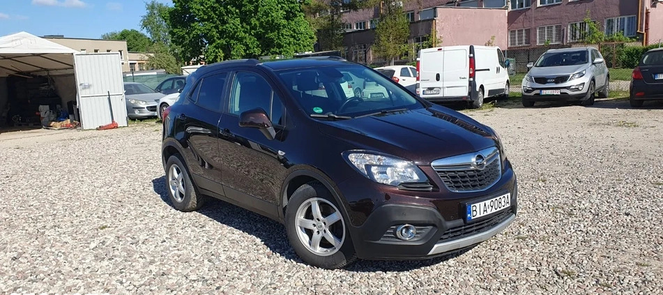 Opel Mokka cena 44900 przebieg: 122000, rok produkcji 2015 z Pieniężno małe 667